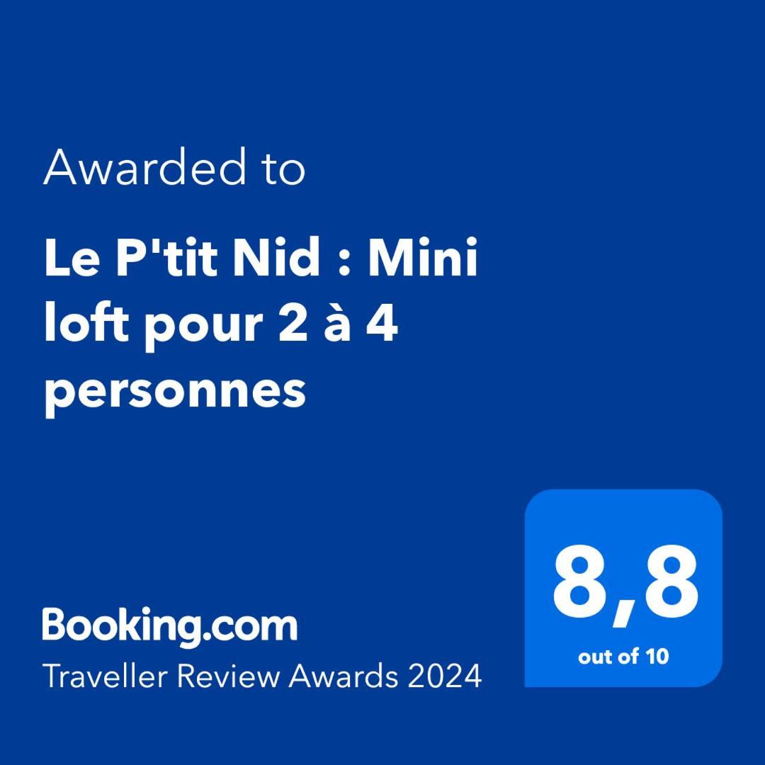 Villa Le P'Tit Nid : Mini Loft Pour 2 A 4 Personnes Tellin Exterior foto